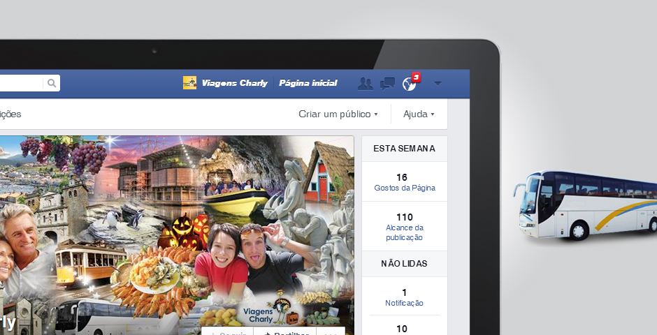 Facebook Viagens Charly